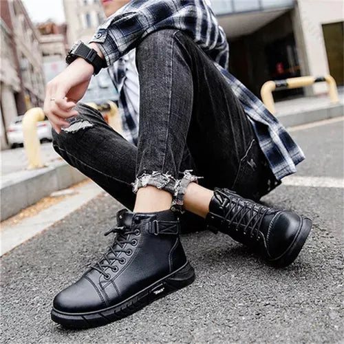BOOTMEN® Botas en cuero Original Impermeables