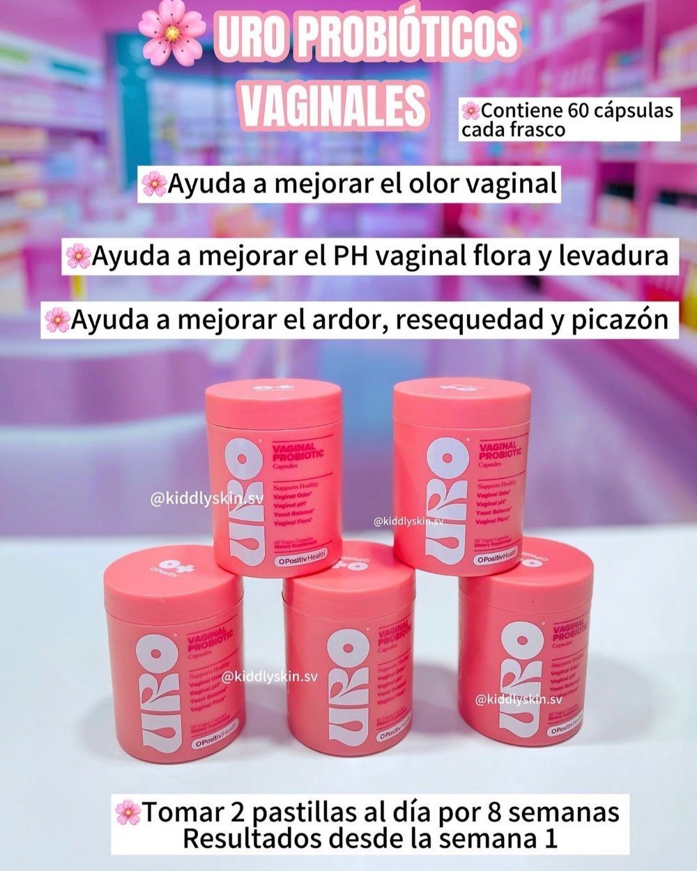 URO - Probióticos para mujeres
